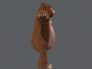 king kong v01 Model 3D