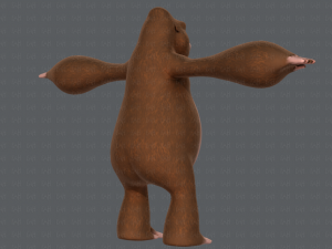 king kong v01 Model 3D