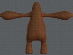king kong v01 Model 3D