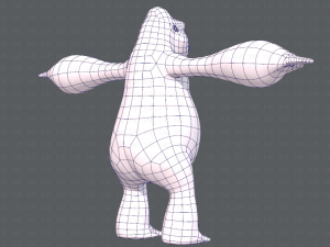 king kong v01 Model 3D