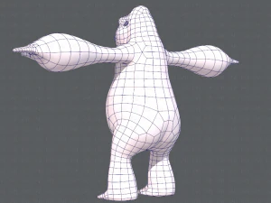 king kong v01 3D Model
