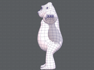 king kong v01 Model 3D