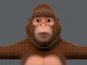 king kong v01 3D Model