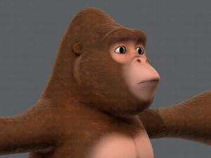 king kong v01 3D Model