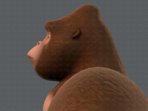 king kong v01 Model 3D