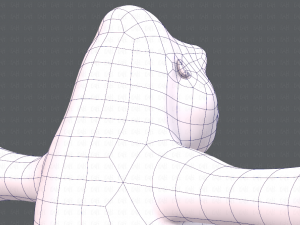 king kong v01 Model 3D
