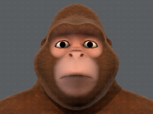 king kong v01 Model 3D