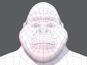 king kong v01 3D Model