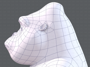king kong v01 Model 3D