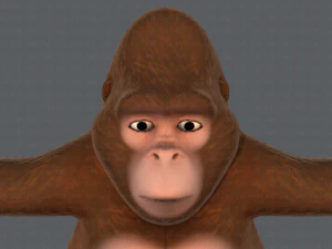king kong v01 3D Model