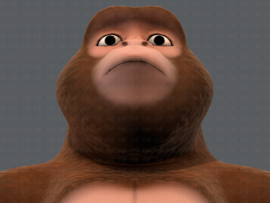 king kong v01 Model 3D