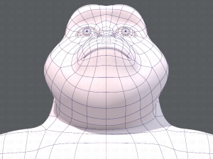 king kong v01 Model 3D