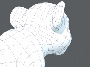 baby lion v01 3D Model