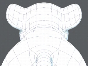 baby lion v01 3D Model