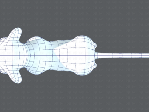 baby lion v01 3D Model