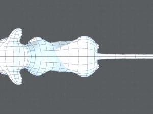 baby lion v01 3D Model