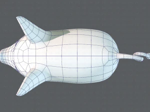 pig cartoon v02 3D Model