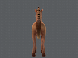 horse v01 3D Model