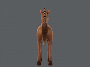 horse v01 3D Model