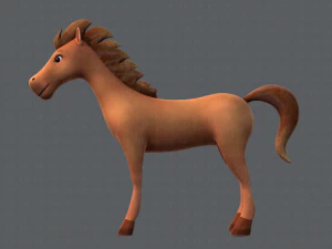 horse v01 3D Model