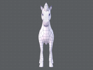 horse v01 3D Model