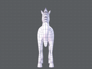 horse v01 3D Model