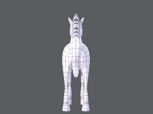 horse v01 3D Model