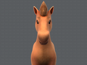 horse v01 3D Model