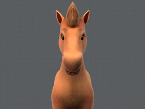 horse v01 3D Model