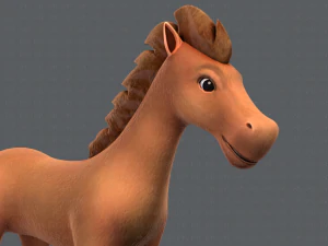 horse v01 3D Model