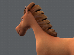 horse v01 3D Model