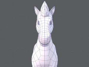 horse v01 3D Model