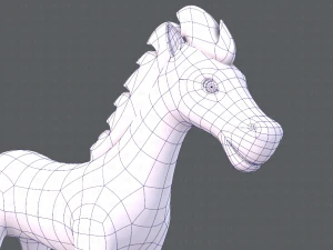 horse v01 3D Model