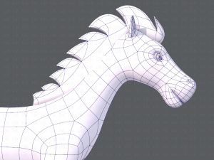 horse v01 3D Model