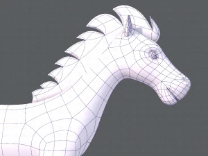 horse v01 3D Model