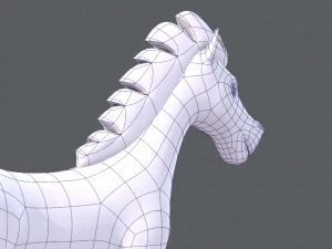 horse v01 3D Model