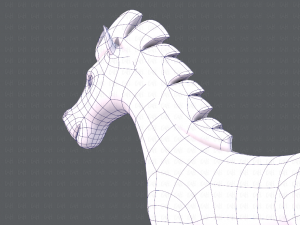 horse v01 3D Model