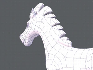horse v01 3D Model