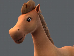 horse v01 3D Model