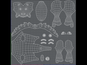 horse v01 3D Model