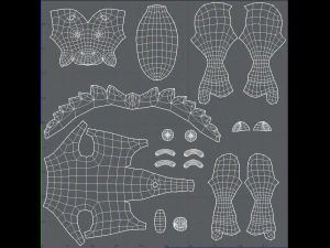 horse v01 3D Model