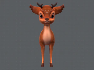 deer v01 3D Model
