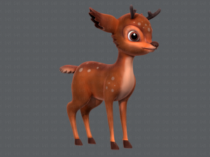 deer v01 Modello 3D