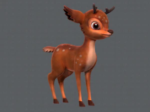 deer v01 3D Model