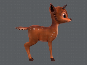 deer v01 Modello 3D