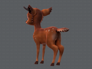 deer v01 Modello 3D