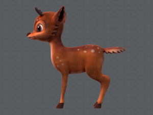 deer v01 Modello 3D