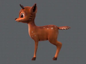 deer v01 3D Model