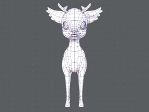 deer v01 3D Model