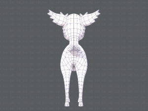 deer v01 Modello 3D